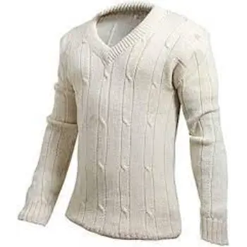 CW Pure Wool Sweater Cricket Sleeveless Sweater 